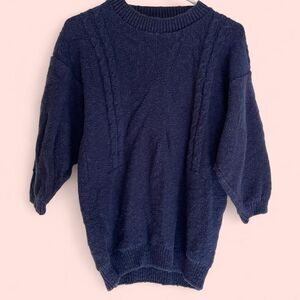 Unbranded Women's Navy and Blue Jumper